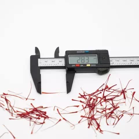 Miniatura 3 de Hilos de flores de azafrán, 100% orgánico y puro, seleccionado a mano, azafrán rojo premium (0.07 oz)