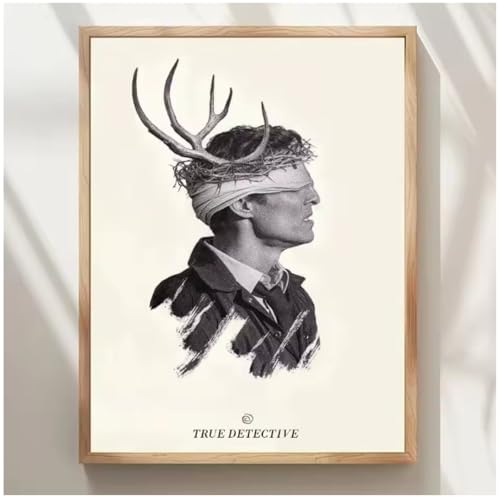 Peinture sur toile True Detective décoration murale haut de gamme 50x70