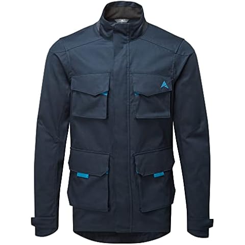 Altura Mens Grid Field Water Repellent Reflective Cycling Jacket - Navy - Medium Cover