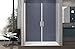 Box Doccia Nicchia 180 Cm Porta Due Battenti H200 Cm Cristallo 6Mm Profilo Satinato Zeno - 3