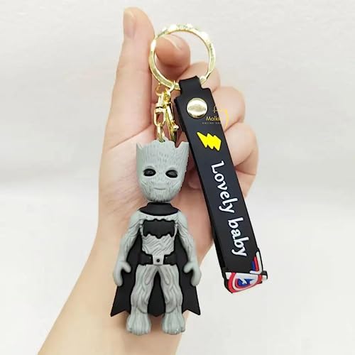 Image of MALKIN Groot | Batman| Key chains for Bikes | Anime | Car Key Chain | Key Chain for Car | | Marvel | Avengers Keychains