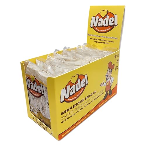 Image of Nadel - Naturally Delicious Banana Nut bread, 8 Pack, Fresh Bananas, Crunchy Walnuts, Lunch snack breakfast bars Natural fresh brand, Cake Slices