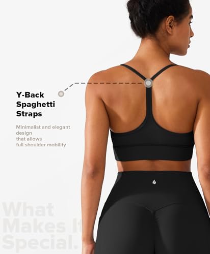 BRXL Y Back Padded Sports Bras for Women Racerback Low Impact Buttery Soft Yoga Pilates Gym Sports Bra3