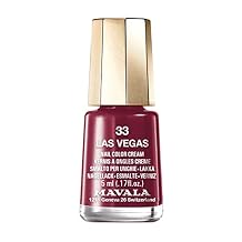 Mavala Mini Color Nail Polish, Cream Finish, Las Vegas #33, 0.17 Ounce