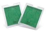 BEFORBIO ® - 2 Pochettes Porte Vignette d'assurance autocollante Haute qualité en PVC Transparente. Fabriquées en France. Entreprise française