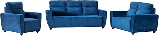 Wakefit Sofa Set | 3 Year Warranty | Sofa 6 Seater, 6 Seater Sofa for Living Room, Wooden Sofa Set, Sofa Set 3+2+1 Seater... Price In India