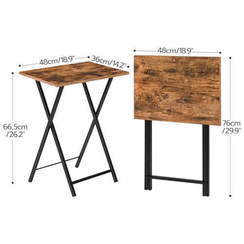 Hoobro TABLES-PLATEAUX Folding Tv Tray Tables thumb #2