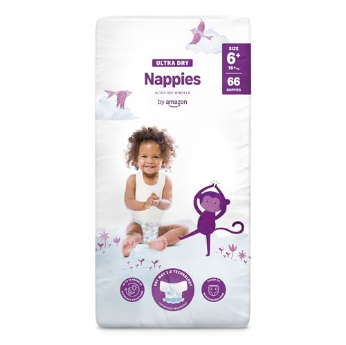 Marque Amazon - Mama Bear Disney Couches Culottes, Taille 4 (9-15 kg), Blanc, 80 Unités (Lot De 1)