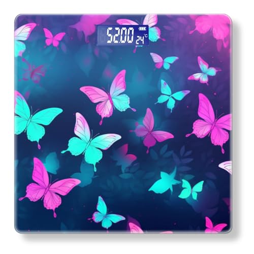 Báscula Digital de Baño Precisión 400 lb con Pantalla LED miniatura 1
