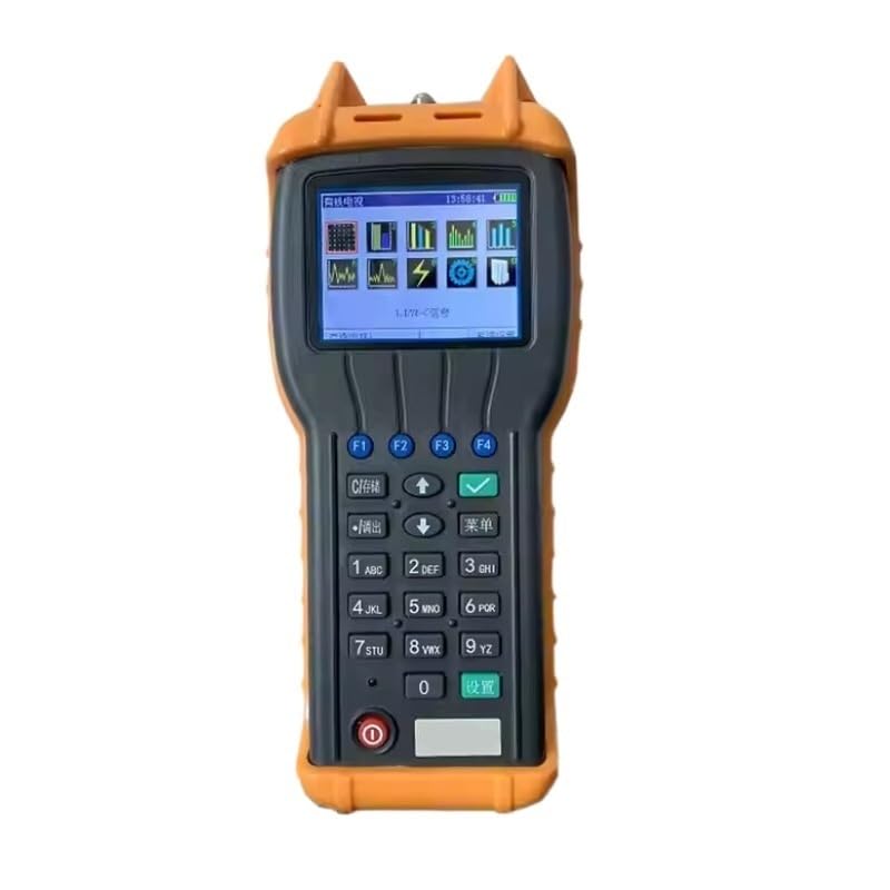 Analizador de TV digital portátil, 5-1040 MHz, DVB-C QAM for instalación y mantenimiento de CATV