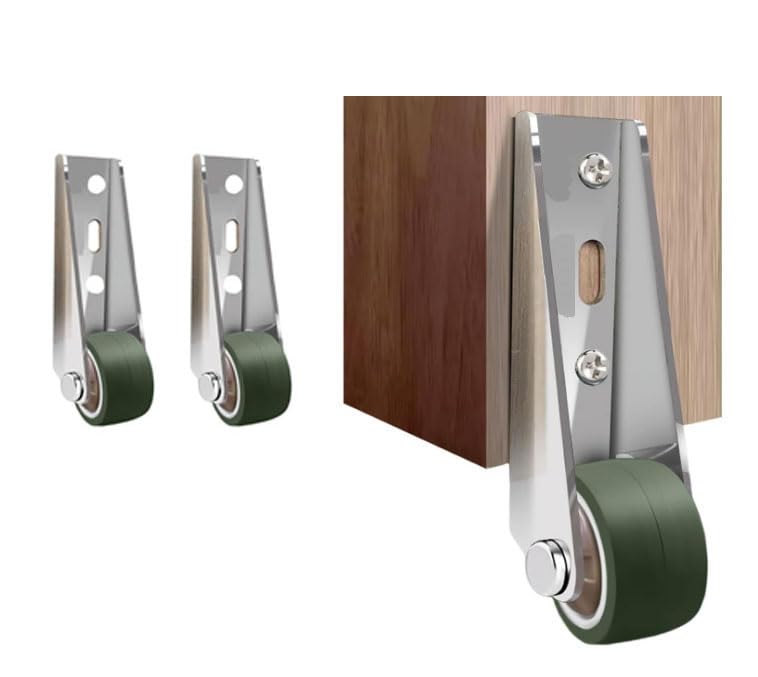 Caster Wheel for Heavy Door Furniture With Bearing And Without Bearing Roller Wheel (2, With Bearing)-image-45