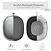 PowerDriver Silicone Headphone Cover for Apple Airpods Max - Clear Black