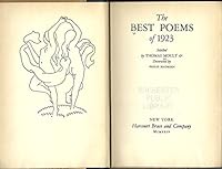 The Best Poems of 1923. B000J0GDN4 Book Cover