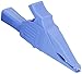 Hioki 9751-03 Alligator Clip for High Voltage Insulation Tester, Blue