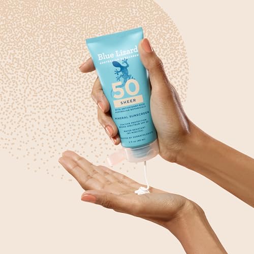 Blue Lizard Australian Sheer Body Mineral Sunscreen Lotion, SPF 50, 3 fl oz - image 8