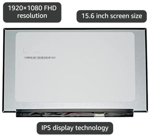 Image of New Grade A FHD 1920 * 1080 IPS eDP 30 Pins Matte LCD Screen for LP156WFC-SPD1 D3 NV156FHM-N48 B156HAN02.1 N156HCA-EAB LED LCD Display
