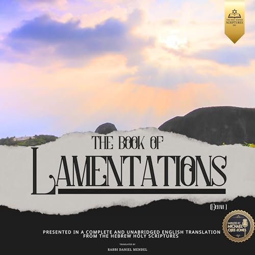 Page de couverture de The Book of Lamentations (Eichah)