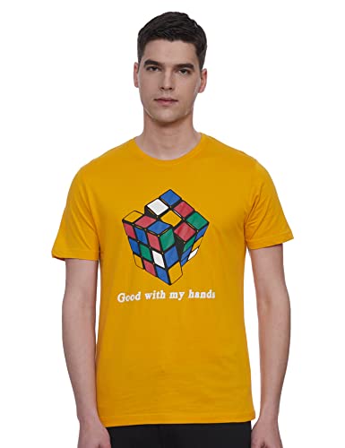 Image of Max Men Printed Crew Neck T-Shirt