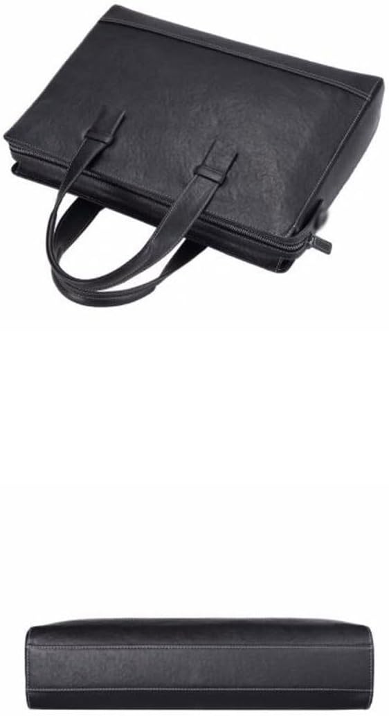 Mens Handbags Genuine Leather Laptop Bags Carrying Cases Messenger Shoulder Bags Briefcases