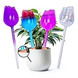 QWBthnk 4Pcs No-Clog Glass Plant...