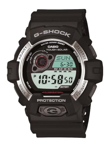Casio Men's GR-8900-1CR Tough Solar G-Shock Digital Display Quartz Black  Watch : Amazon.sg: Fashion