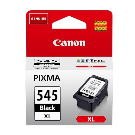 Canon Tinte - PG-545XL Original Drucker Tintenpatrone Schwarz mit hoher Reichweite - Druckt bis zu 400 A4-Seiten (1 x druckerpatrone)