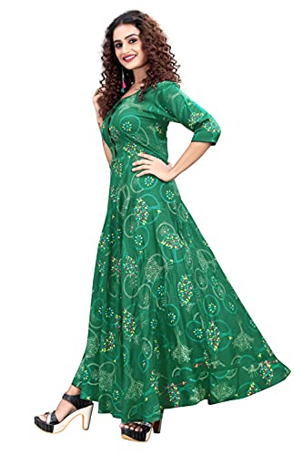 Image of M-FASHION Women's Rayon Regular Kurti
