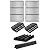 Charbrofire Weber Genesis 300 Series 7524 Grates 7620 Flavorizer Bars 65505 Heat Deflectors with Front Control Series E-310 E-320 E-330 S-310 S320 S-330 EP-310 EP-320 EP-330