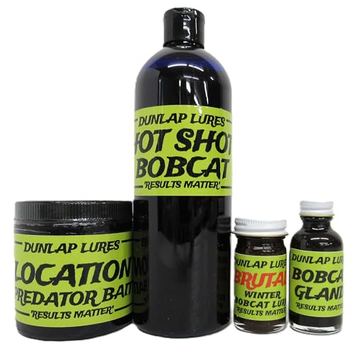 Dunlap's Professional Bobcat Bait and Lure Kit