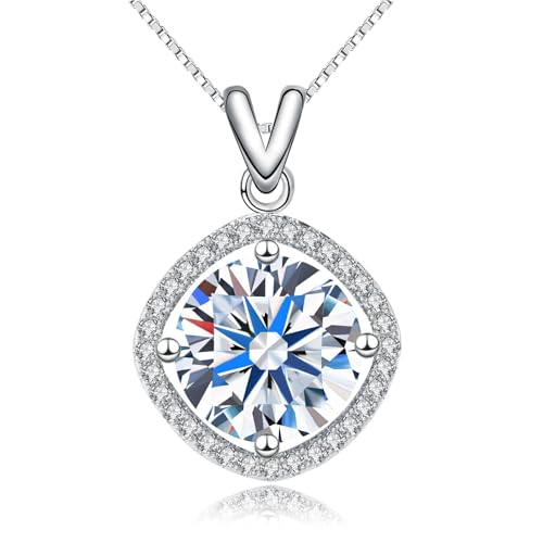 75% Off 5 Carat Moissanite Pendant Necklace with Code - Image 2