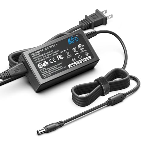 KFD 24V AC Adapter for Epson Workforce WF-100 WF-110 ES-400 ES-500W GT-S80 GTS-50 GT-550 DS-530...
