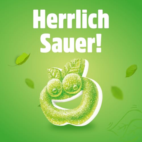 nimm2 Lachgummi Apfellinge, saure Fruchtgummis mit Apfelsaft - 1 x 225 g – Ansicht 4