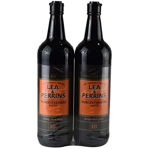 Lea & Perrins Worcestershire Sauce - 2 x 568ml Cover