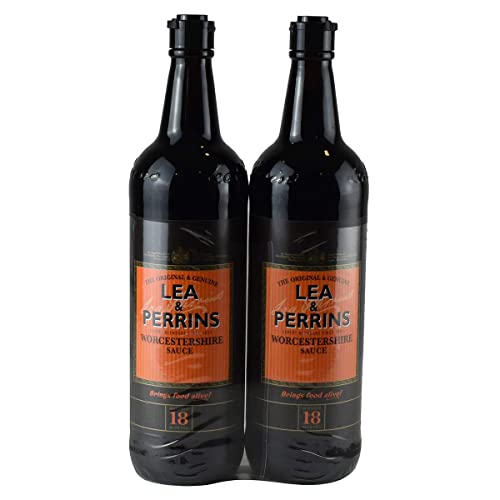 Lea & Perrins Worcestershire Sauce - 2 x 568ml Cover