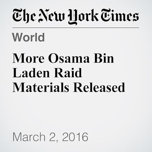 More Osama Bin Laden Raid Materials Released cover art