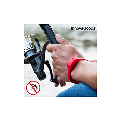 Preisvergleich Produktbild InnovaGoods Armband gegen Mücken. grün