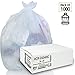 Aluf Plastics High Density Trash Bags, 10 Gallon, 1000 Count, 6 Micron (eq), 24