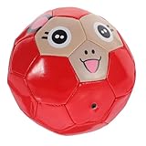KONTONTY 用サッカーボール 動物柄かわいいデザイン 軽量エルゴ ック形状 親子で楽しむ屋外スポーツトレーニングボール 社交性と認知力を育