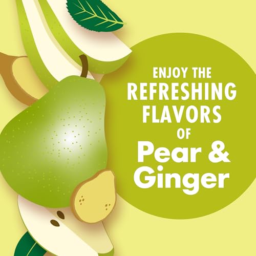 Image of V8 Energy Pear Ginger Energy Drink, 8 fl oz Can (24 Pack)
