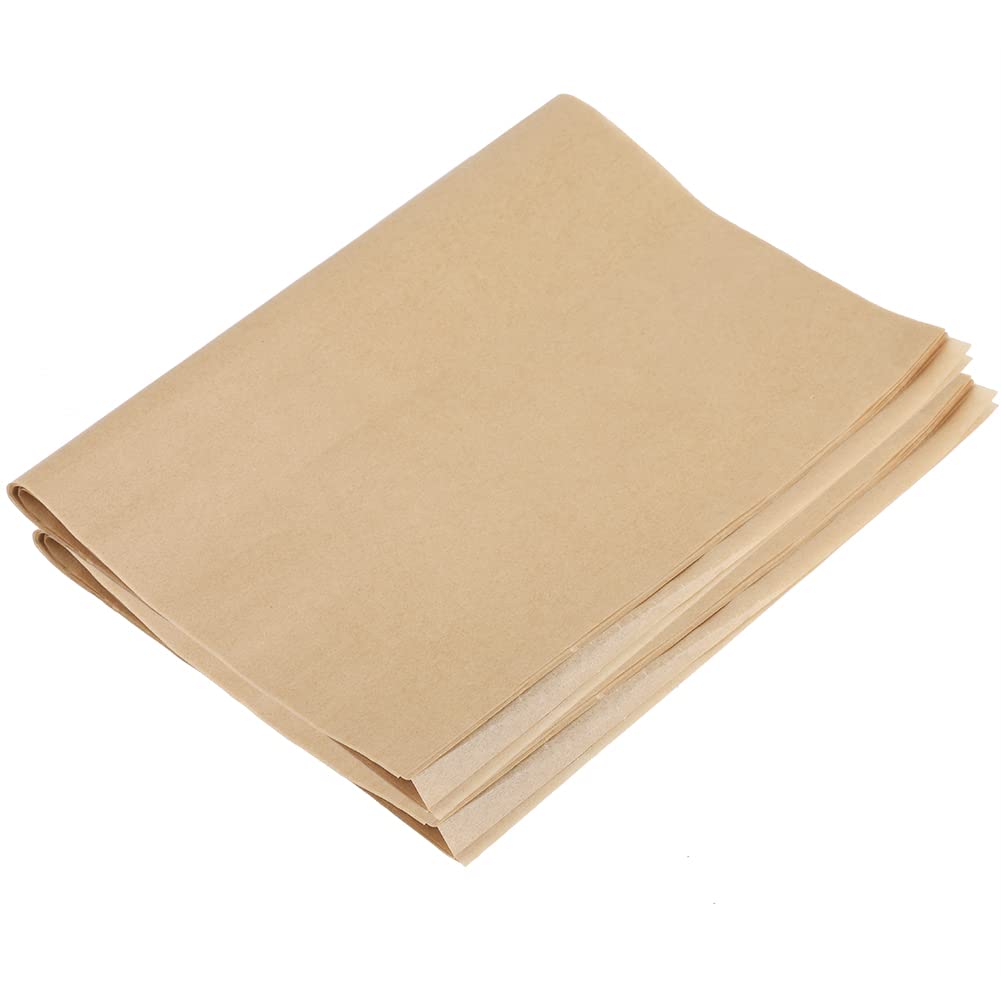 200 Hojas de Papel Antiadherente para Barbacoa, Hojas de Papel Cuadradas para Barbacoa, Papel de Aluminio para Barbacoa, Papel Pergamino para Hornear a la Parrilla