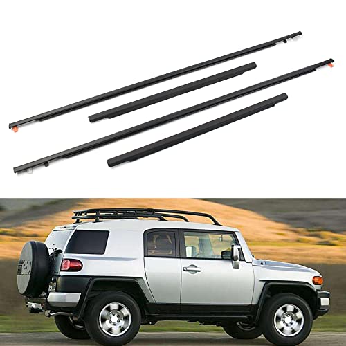 Weatherstrip Window Moulding Trim for Toyota Land Cruiser Prado | 120 Series 2003-2009 Seal Belt Weather Stripping for Lexus GX470 2003-200975711-6006175712-6006175721-6006175722-60061 product thumbnail 12