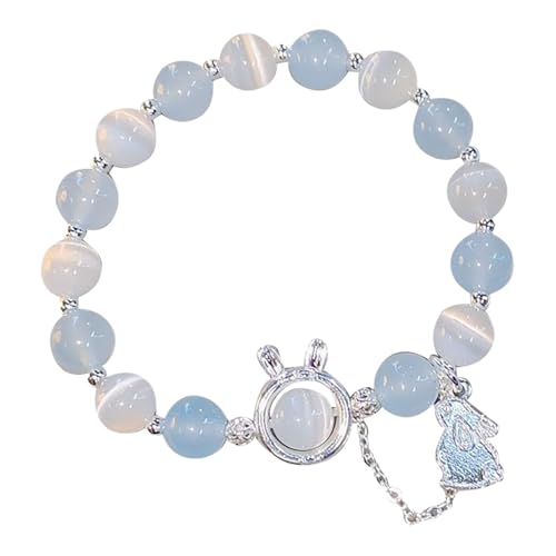 Bracelet quotidien NFC élastique en perles pour hommes et femmes