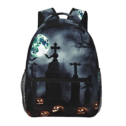 Sac à dos gothique Halloween ergonomique pour voyager sans fatigue du dos au quotidien