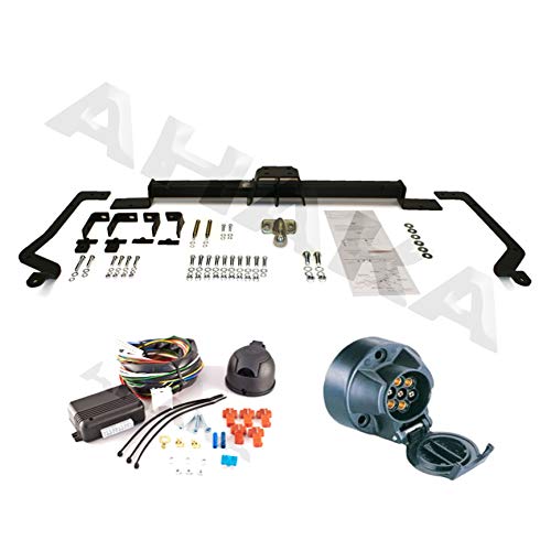 Attelage remorque avec Faisceau 7 broches | Citroen Jumper / Peugot Boxer / Fiat Ducato L=L4 / Maxi de 2006- Bus/Fourgon | col de cygne démontable avec outil
