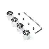 iDoood Anti-theft Car Wheel Tire Valve Stem Cap Universal With Tool (Logo:For NBA Jordan)