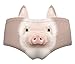 JINKAIJIA Women's Flirty Sexy Funny Naughty 3D Printed Animal Tail Underwears Briefs Gifts with Cute Ears (NK5103-M, Baby Pig)