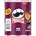 Pringles Potato Crisps Chips, Lunch Snacks, Office and Kids Snacks, Grab N' Go, BBQ (12 Cans)