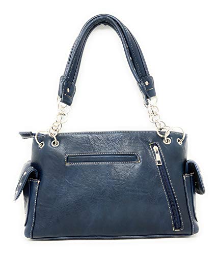 Premium American National Flag Rhinestone Handbag, Messenger bag, Wallet in Multi Colors (Texas State Map Set)3