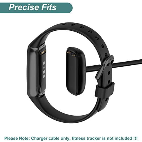 Image of Kissmart for Fitbit Alta HR Charger 2PCS (55cm /1.8ft), Repalcement Charging Cable Cord Charger for Fitbit Alta HR (2PCS - 55cm /1.8ft)