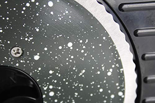 Bastilipo 2185 kompakter elektrischer Allesschneider – Excalibur Stone – Antihaftbeschichtung und Präzision bis 15 mm… – Bild 3